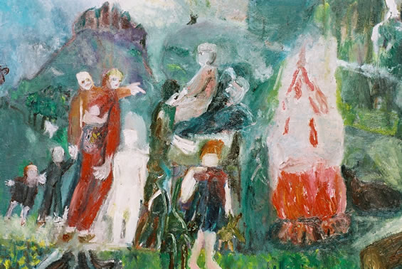 Learning about a new way from strangers